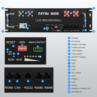 DATOUBOSS Rechargeable Lifepo4 Batteries Voltage Converters Inverter