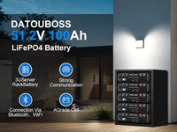 DATOUBOSS Rechargeable Lifepo4 Batteries Voltage Converters Inverter