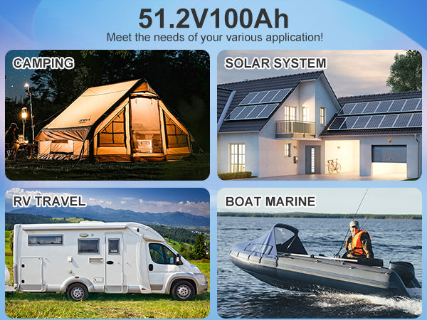 DATOUBOSS Rechargeable Lifepo4 Batteries Voltage Converters Inverter