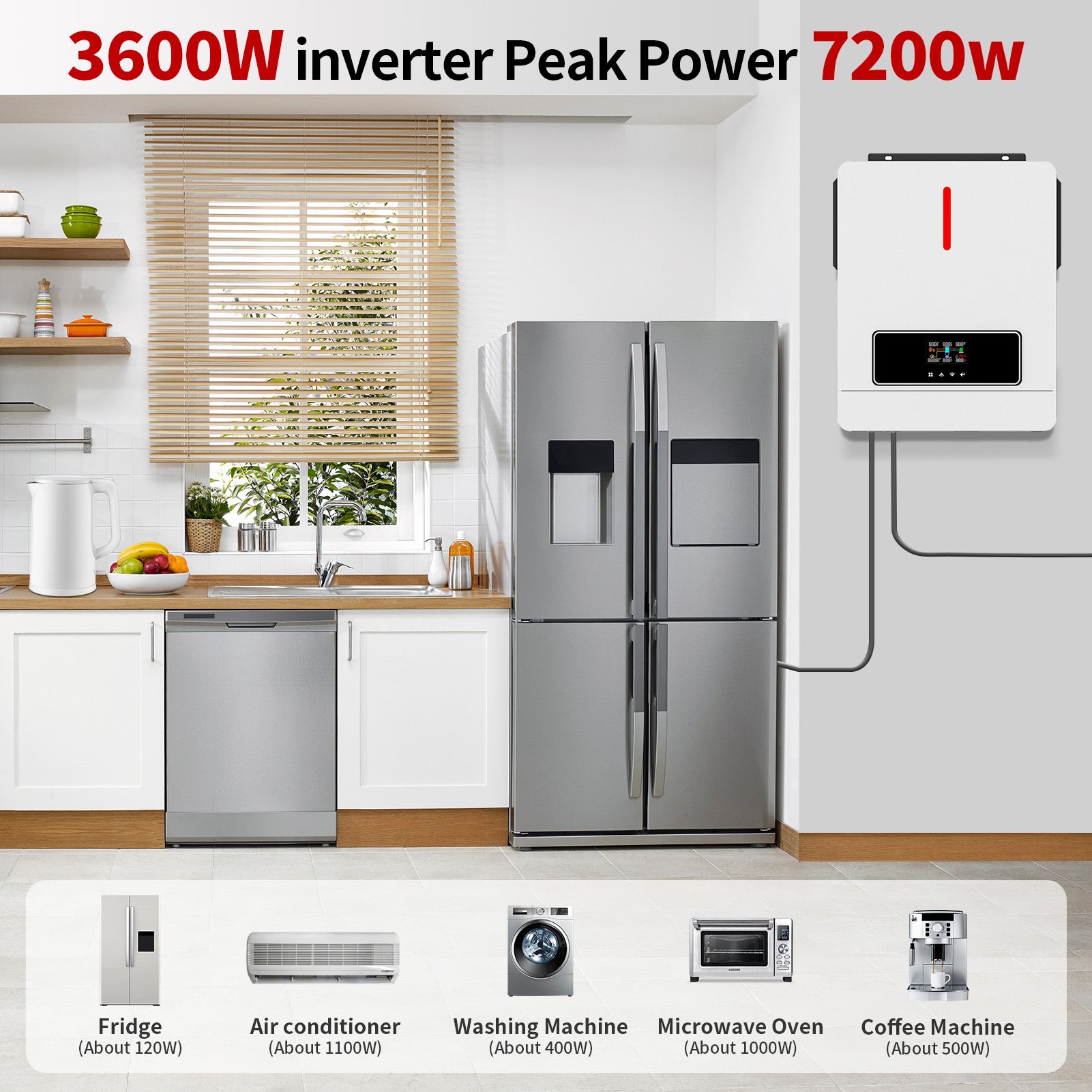 DATOUBOSS Rechargeable Lifepo4 Batteries Voltage Converters Inverter