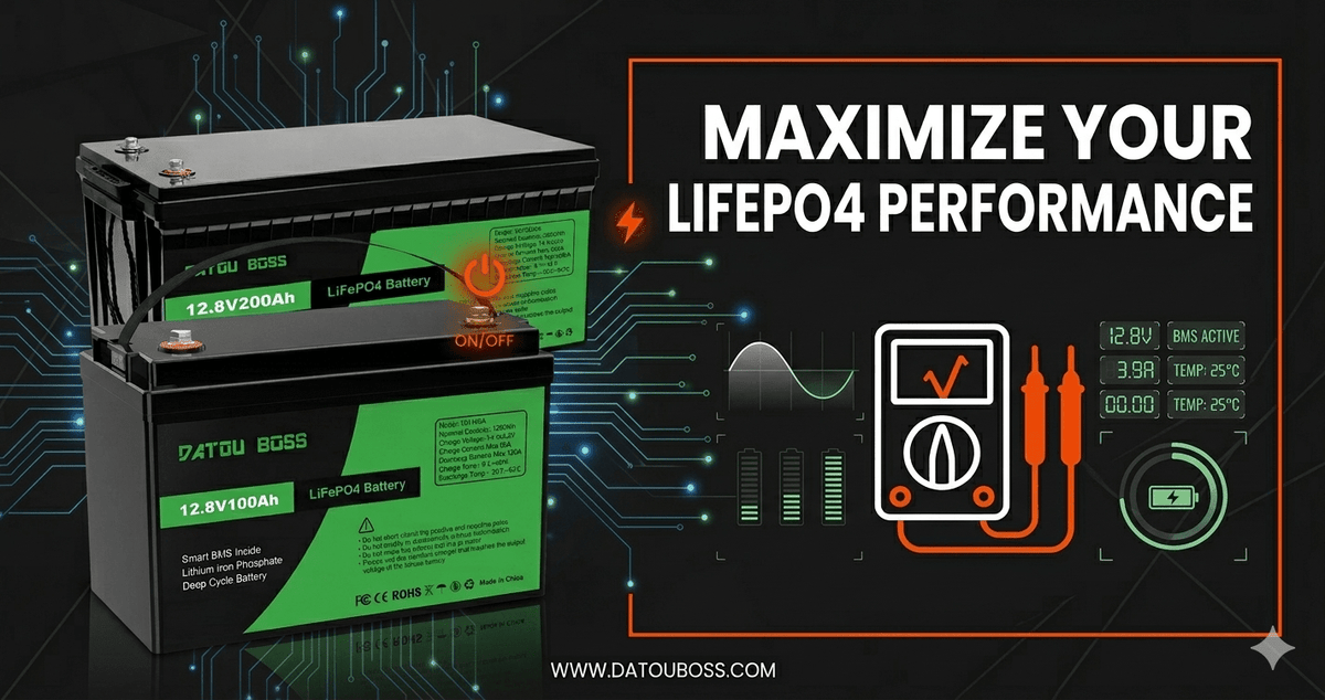 Lithium Battery Wake-Up Guide | Fix Dead Dormant Batteries Fast! - DATOUBOSS