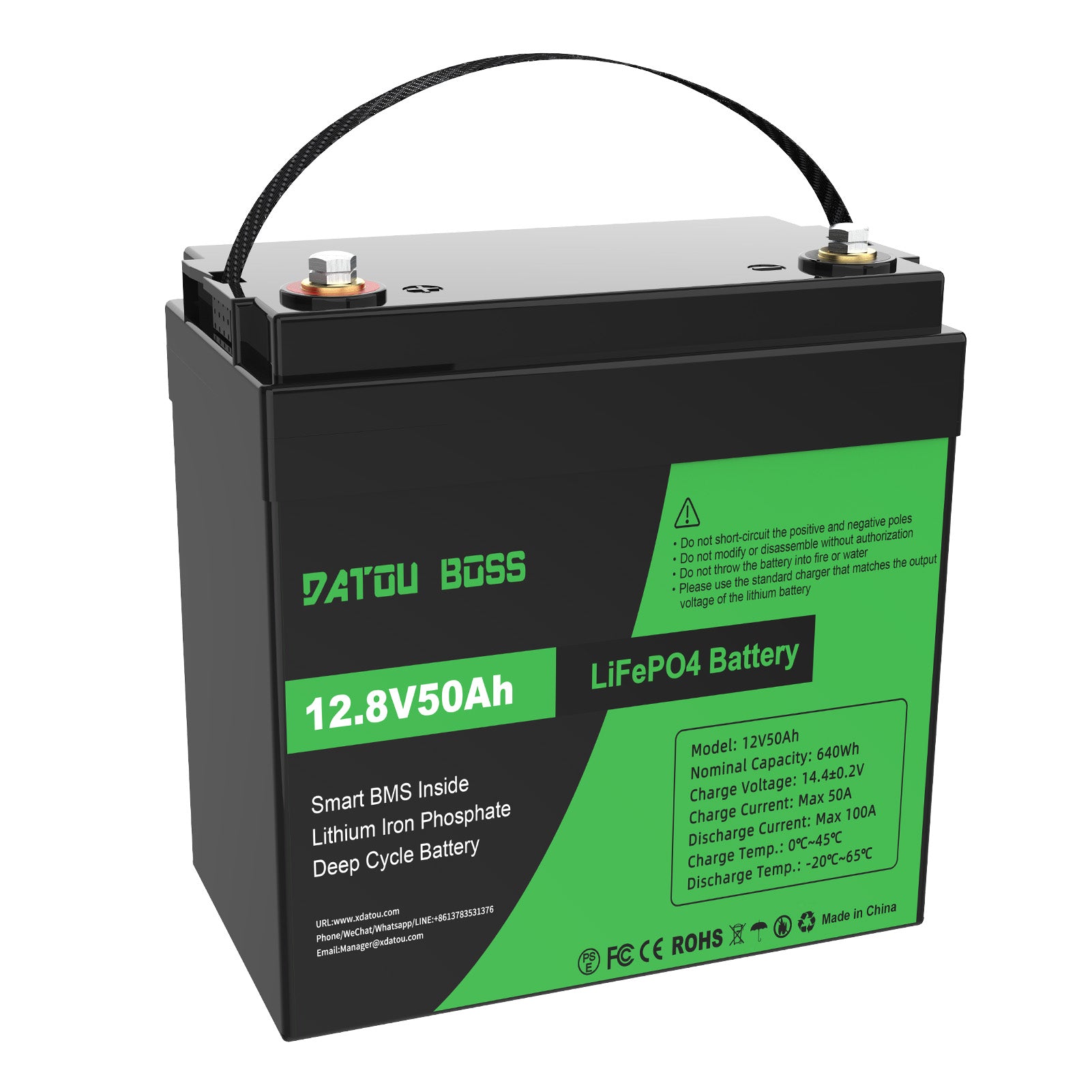 DATOUBOSS Rechargeable Lifepo4 Batteries Voltage Converters Inverter