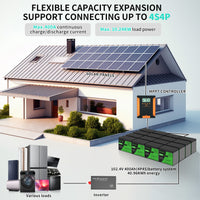 DATOUBOSS Rechargeable Lifepo4 Batteries Voltage Converters Inverter