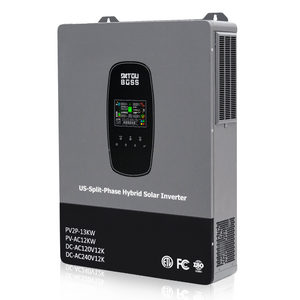 DATOUBOSS 12KW 48V Hybrid Inverter,Single Phase 120V & Split Phase 240V Output, Suitable for Residential, Commercial, and Off - Grid Solar Systems - DATOUBOSS Rechargeable Lifepo4 Batteries Voltage Converters InverterSP-DT-4812USP-A