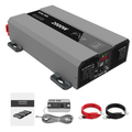 DATOUBOSS 2000W Pure Sine Wave Inverter, Car Power Inverter 12V to 120V AC Converter for RV, Truck, Solar, OutdoorL, Home with Dual AC and 20A Socket, 5V 2.1A USB, PD, Peak Surge 4000W, Remote Controller - DATOUBOSS Rechargeable Lifepo4 Batteries Voltage Converters InverterSP-DT-SAK2000W-12V-A-US