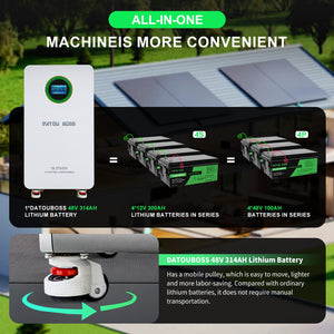 DATOUBOSS all-in-one 48V 314Ah lithium battery, more convenient and compact than traditional battery series