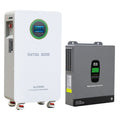 DATOUBOSS 48V 314Ah LiFePO4 Battery 16kWh + 6300W 48V Hybrid Solar Inverter, 210A BMS, Dual MPPT 10kW PV Input, 120A Charging, Off-Grid/Grid-Tied/UPS 3-in-1, HD LCD Display & Removable Dust Filter, for Home Backup, Solar Storage, RV & Off-Grid - DATOUBOSSSP-DT-48314-4863U-A