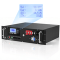 DATOUBOSS 51.2V 100Ah Rack Mount LiFePO4 Battery 5.12kWh GradeA+Cells Built-in BMS CAN/RS485 Communication with APP Bluetoooth for DIY RV Car Solar Home System - DATOUBOSS Rechargeable Lifepo4 Batteries Voltage Converters InverterSPB06D3UZ48100A01